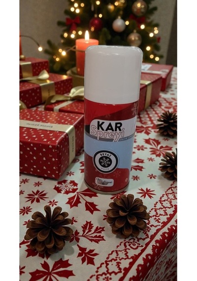 Yılbaşına Özel Çam Agaçı Kalıcı Kar Spreyi 150 Ml