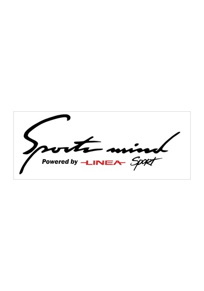 Oto Sticker Sports Mind Fiat Linea Sticker   Beyaz-Kırmızı-