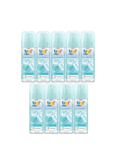 Uni Baby Bebek Kolonyası 150 Ml Nemlendiricili Bebeksi Dokunuş 9 Adet