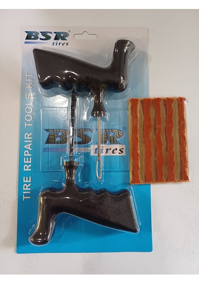 Dubleks Lastik Tamir Kiti, 5 Adet 10cm Fitil, Fitil Atma Ve Kanal Açıcı