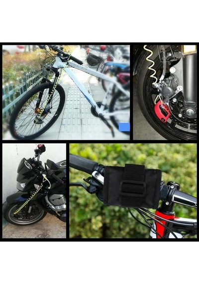Motosiklet Disk Kilidi Güvenlikli Hatırlatma Kablosu 1 Metre 50 Cm 150cm Motor Bisiklet Kablosu