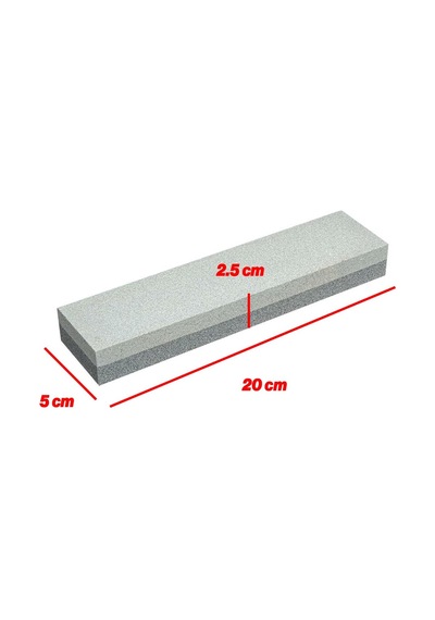 Ayrex Bıçak Bileme Taşı 200 Cm Balta Testere Nacak Satır Keskinleştirme Girit Taş Bileyleme