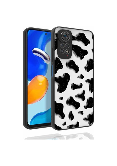 Xiaomi Redmi Note 11s Global Kılıf Desenli Kamera Korumalı Parlak Zore Nora Kapak NO2