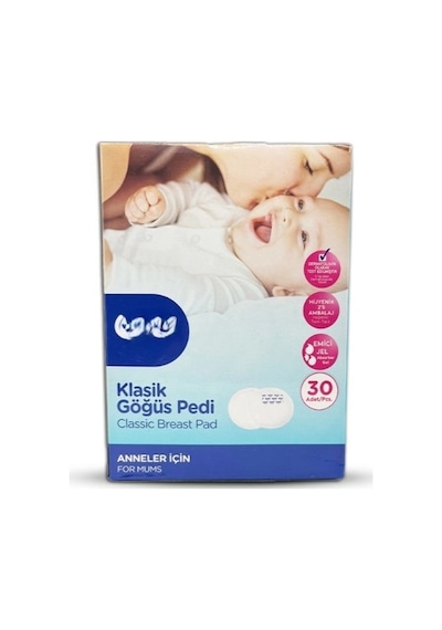 Mey İthalat Klasik Göğüs Pedi 30 Adet 332