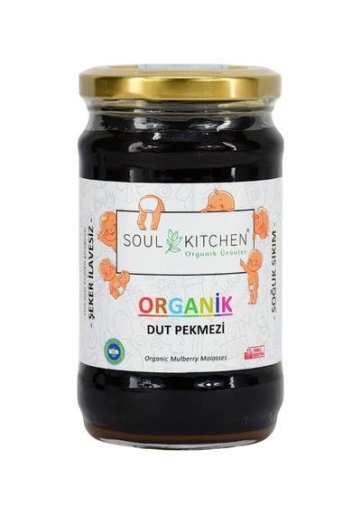 Organik Dut Pekmezi 380gr Soğuk Sıkım Şeker İlavesiz
