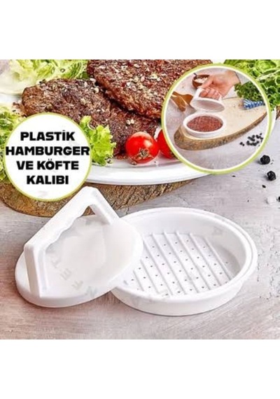 Hamburger Kalıbı Cok Renkli