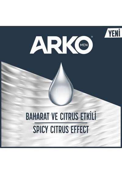 Arko Men Tıraş Sonrası Koloya, Platinum, 255 Mililitre Amber