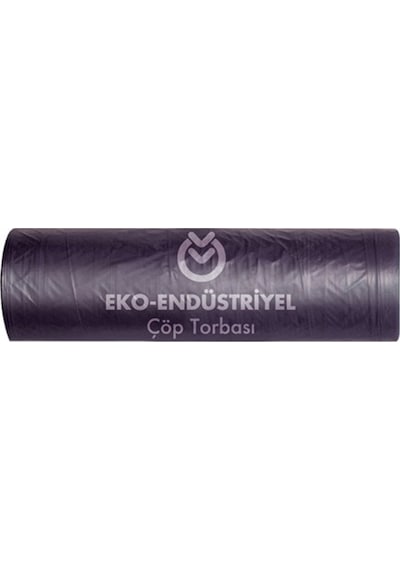 Koroplast Eko Endüstriyel Orta Boy Çöp Torbası 50 Adet Siyah 55 x 60 CM