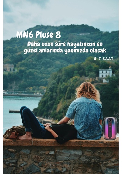 Pluse 8 Mikrofonlu Ses Bombası/dekoratif Aydınlatma/led Işıklı Gece Lambası/mikrofonlu Hoparlör