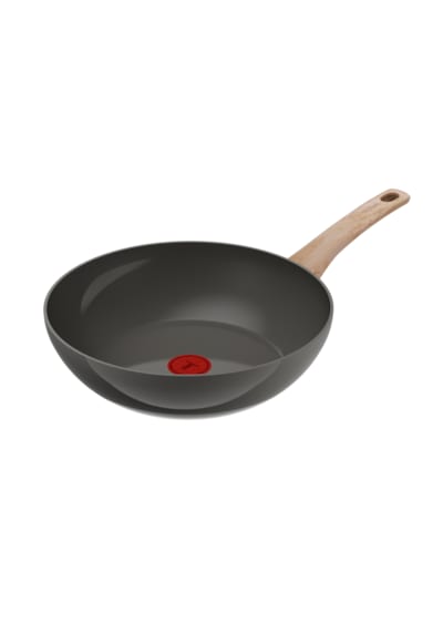 Tefal Renew Wok Tava - 28 Cm Gri