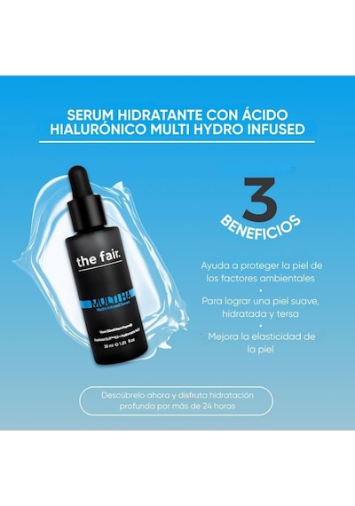 The Fair. Multi Hydro Infused Hiyalüronik Asit Vegan Cilt Bakım Serumu 30 Ml