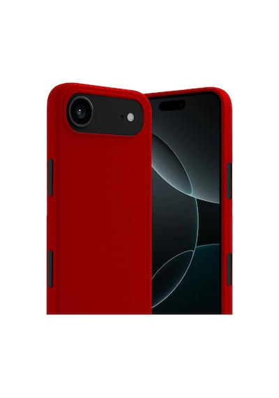 Apple iPhone  Uyumlu,  17 Air First Silikon - Kırmızı