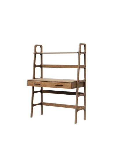 Woodesk Brisa Ahşap Çalışma Masası 140x120 Tik Renk CPT4641-120