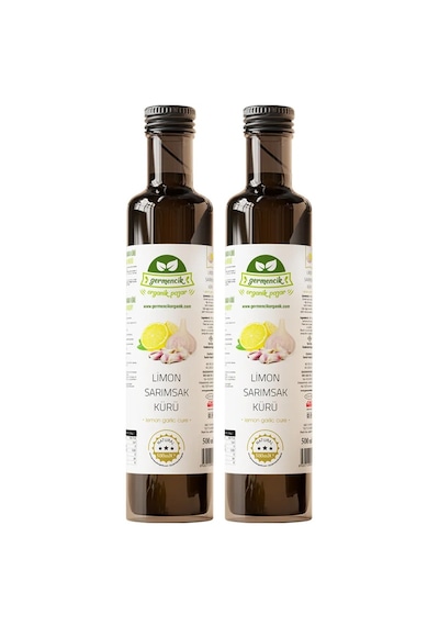 Limon Sarımsak Kürü 2 Adet 2x500 Ml