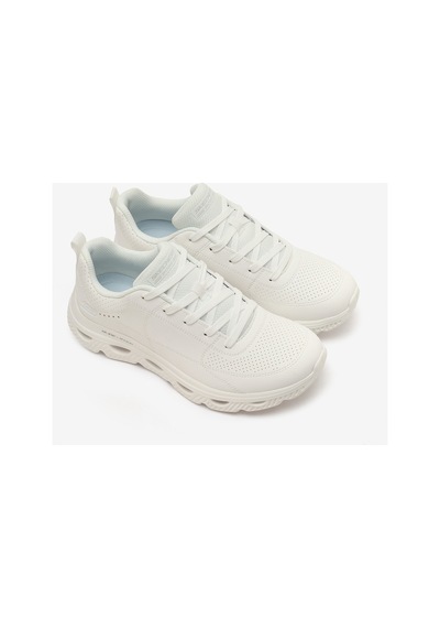 Skechers Bobs Arc Waves - Easy Fıt Kadın Beyaz Spor Ayakkabı 117177 Wht siyah