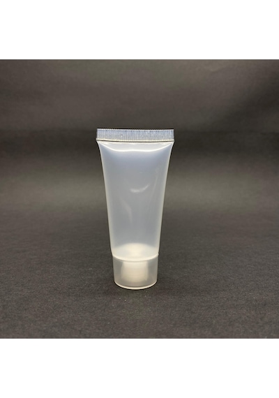 Şeffaf Boş Krem Tüpü 20ml , Vidalı Kapaklı Merhem Tüpü , Şeffaf Lipgloss Tüp 20 Ml X 3 Adet