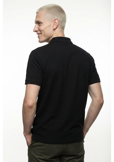 Loft Lf2040891 Erkek Polo Yaka T-shirt Siyah