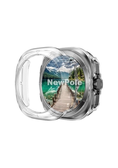 47mm Için Ekran Tam Kaplayan Kasa Kılıf Yüksek Hassasiyetli Kılıf Ultra 47mm İle Uyumludur Şeffaf
