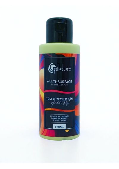Piktura Akrilik Multisurface Boya 120ml Zeytin Yeşili