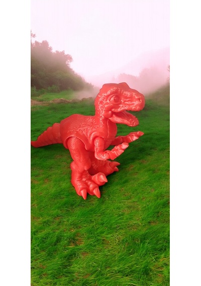 Hareketli Velociraptor Dinazor Oyuncak