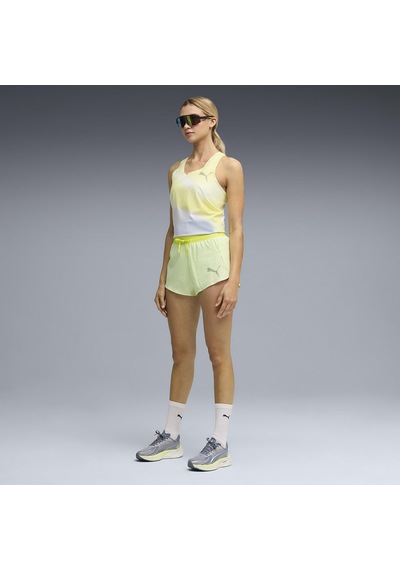 Puma Lightspeed Uw Graphic Kadın Gri Koşu Atlet 52856342 Gri