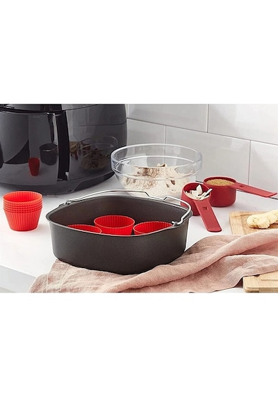 Philips Uyumlu Airfryer Bakingmaster Kit Xxl Izgara Seti Hd9952/00