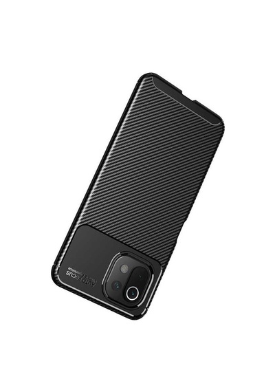 Xiaomi Mi 11 Lite Kılıf Zore Negro Silikon Kapak Siyah
