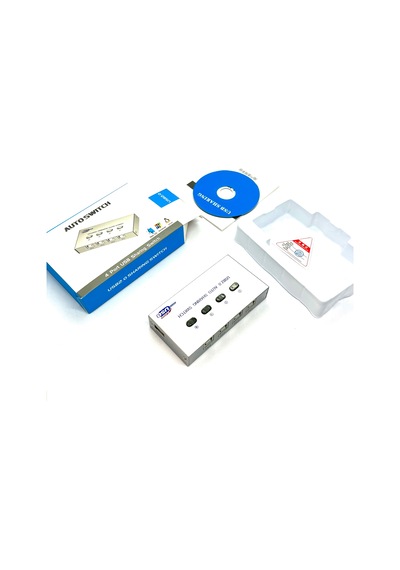 4 Port Usb Sharing Switch Usb Çoklayıcı Seçici Usb Auto Swıtch
