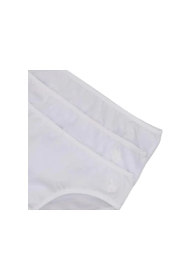 U.S. Polo Assn. U.s. Polo Kız Çocuk Slip Külot 1675 Beyaz Beyaz