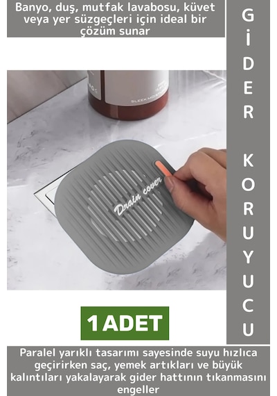 Hijyenik Mutfak Banyo Küvet Lavabo Pas Küf Tutmaz Süzgeçli Lavabo Gider Koruyucu Esnek Silikon Mat