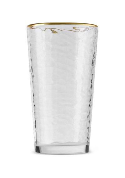 Karaca  Akroma Transparent Meşrubat Bardağı 590 Ml Gold