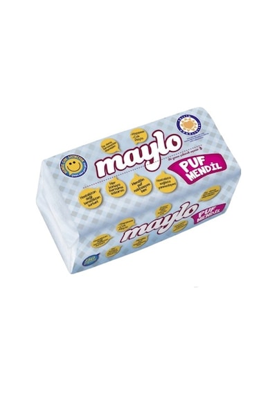Maylo Puf Mendil 150 Yaprak X 3'lü Açık Gri