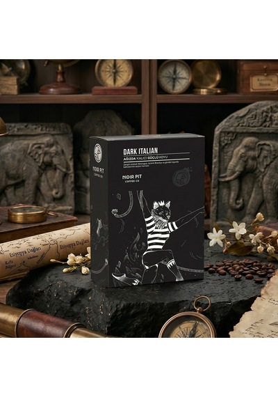 Noir Pit Coffee Co. Guatemala Ve Dark Italian Çekirdek Kahve 2x250 G Diğer