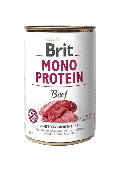 Brit Care Mono Protein Sığır Etli Köpek Konservesi 400 Gr 6'lı Paket