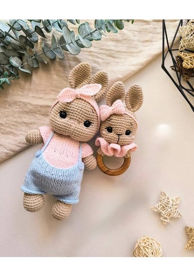 Amigurumi Şiş Örgü Tombik 2li Set