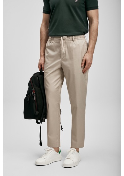 Lufian Glen Erkek Beach Jogger Pantolon Slim Fit Bej Bej 111190358100550