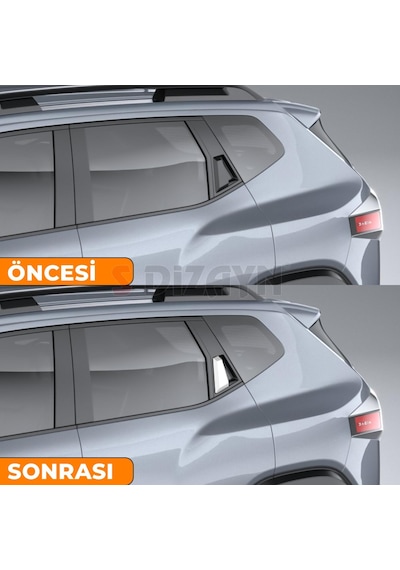 S-dizayn Renault Duster Krom Arka Kapı Kolu 2 Prç. 2024 Üzeri A+ Kalite