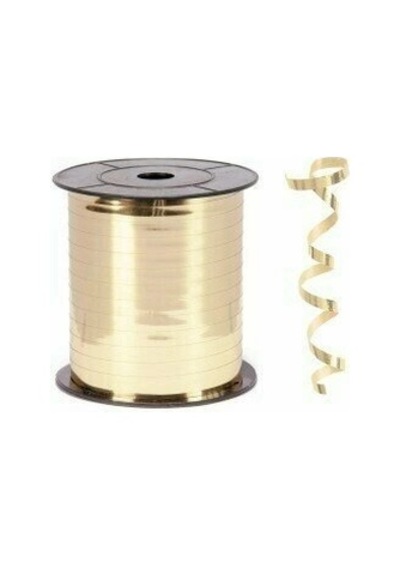 Premium İthal Rafya Şerit 8mm Metalik Gold 033 Hobi İpi Görsel İp +3