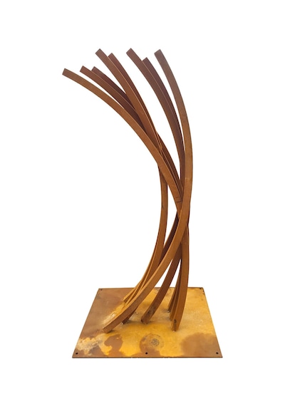 Corten Dekoratif Bahçe Heykeli