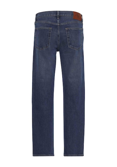 Calvin Klein Standart Straight Oil Slick Mavi Erkek Jean-11116 Mavi