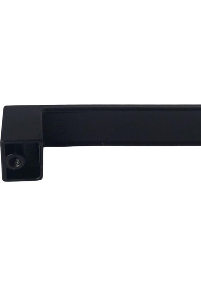 15 Adet Bihter Düz Kulp 224 Mm Siyah Mutfak Kulpu Çekmece Dolap Kapak Kulbu Metal Mobilya Dolabı Kulpları