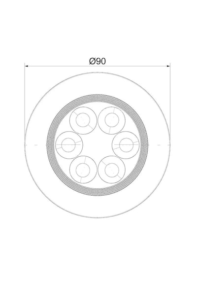 Sanel Power Spot Led Lamba 12-24v3w Günışığı Sspz601ww