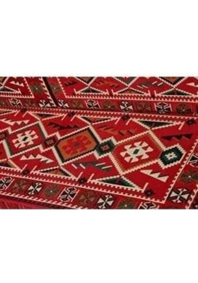 Şark Köşesi Minder Takımı Kırmızı Ahşapsız Süngerli Kılıflı Sofa Diğer
