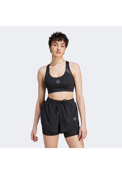 Adidas By Stella Mccartney Truepurpose Power Impact Training Medium-support Kadın Siyah Bra