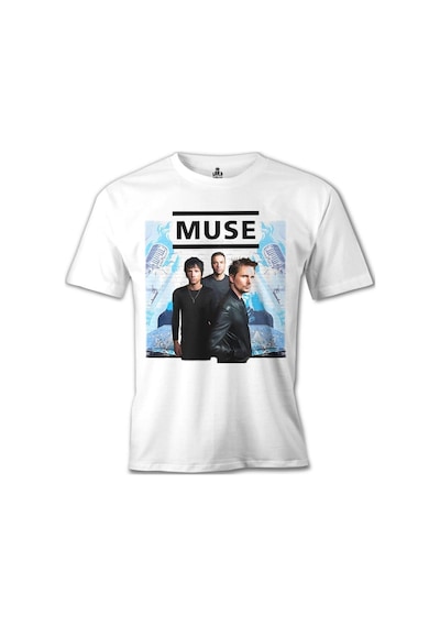 Muse - İstanbul Beyaz Erkek Tshirt