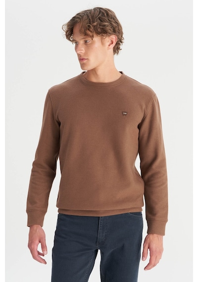 Wrangler Selanik Kahverengi Erkek Sweatshirt W242262220 Mw242262220 Kahverengi