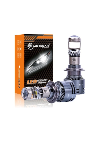 Joyecar Super Focus Projektor Lenslı H7 Led Far Ampulu