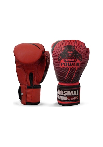 Dosmai Panther Power Boks Kick Boks Muay Thai Eldiveni Kırm El341 Kırmızı