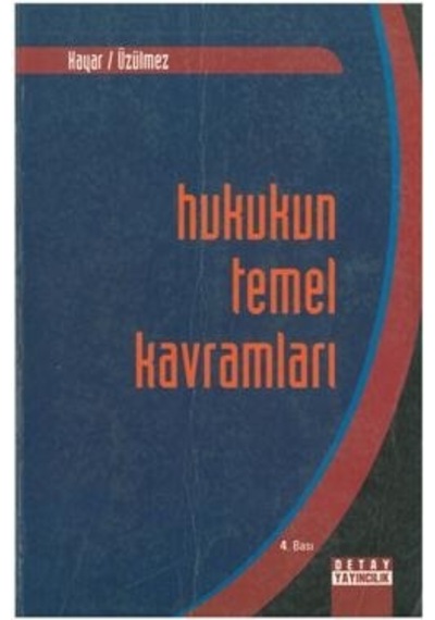 Hukukun Temel Kavramları ismail Kayar. 2.el İadesiz