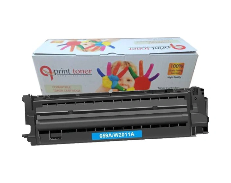 Qprint Hp 659a W2011a Uyumlu Toner Mavi 13.000 Sayfa M776 M856 E85055